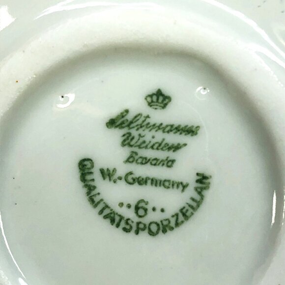 Vintage 70s Seltmann Weiden "DOTS" Porcelain Coffee Teapot: Mid-Century Mod - Picture 13 of 16